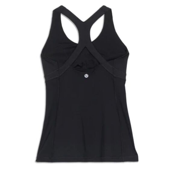 Lululemon‎ Run: Black Fast Track Tank Pizzaz size 4 - Picture 2 of 10